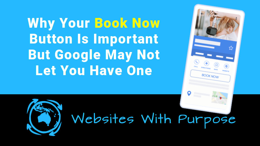 Book Now Button on Google Business Profile